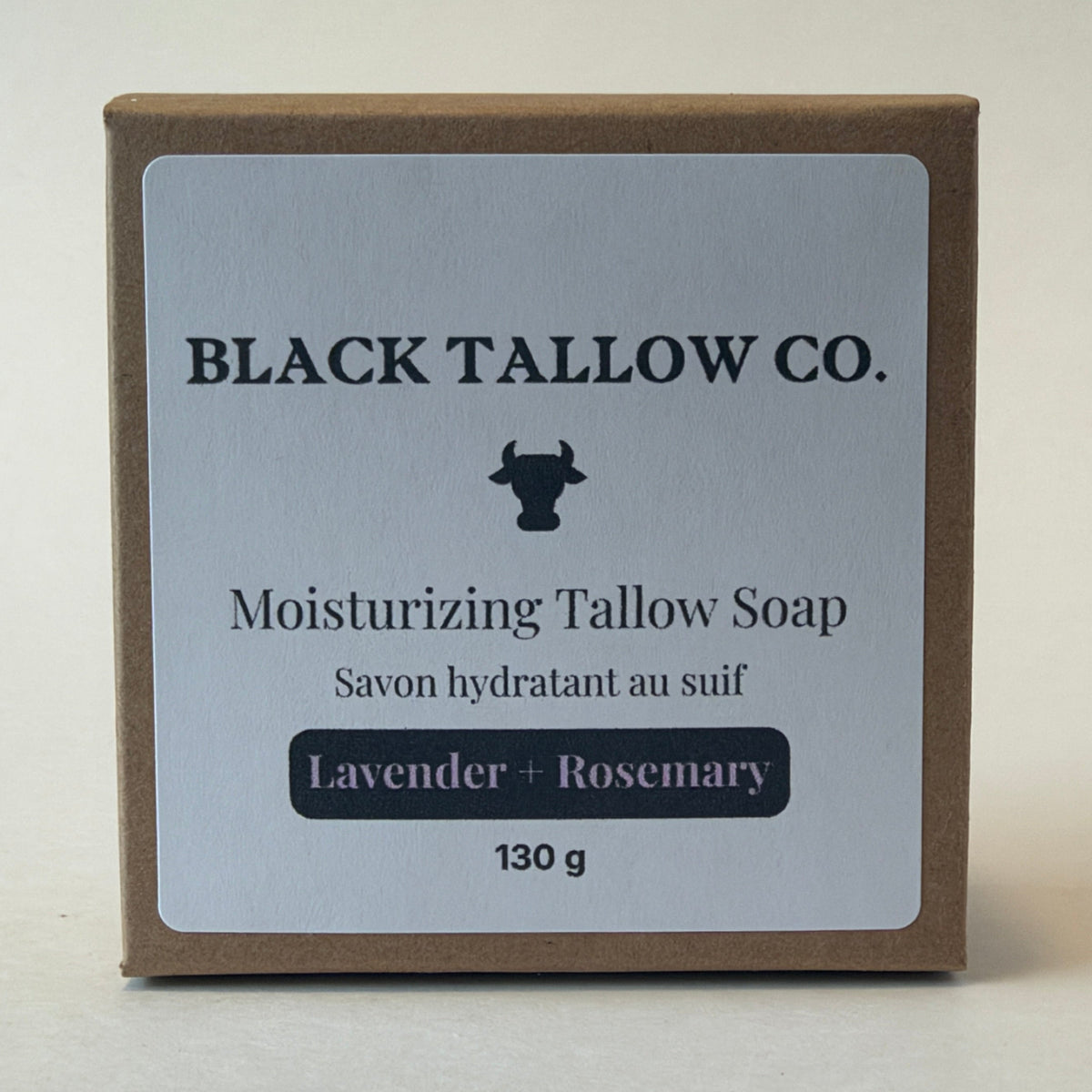 Moisturizing Tallow Soap - Lavender + Rosemary